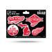 Rico Industries NHL 5-Pc Sticker Sheet Detroit Red Wings