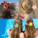 WOOCAI Flower Hair Clips for Women - Set of 8 Large Matte Hawaiian Claw Clips for Thin Thick Hair - Non-Slip Strong Hold Jaw Clips - Colorful Accessories for Summer - Buy Online on GoSupps.com