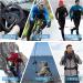 Winter Touch Screen Gloves for Men Women - Warm Cold Weather Running Cycling Driving Hiking Gloves - Gray Medium - Buy Online on GoSupps.com