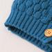 Puseky Baby Knit Sweater with Hooded Ears - 6-12 Months, Denim Blue - Buy Online on GoSupps.com