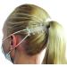 Face mask holder "Premium" perfect for braids 10 pieces in a value pack