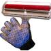Catli Pet Hair Remover Roller & Grooming Gloves Set for Cats and Dogs - Buy Online on GoSupps.com