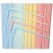 200 Bendable Disposable Drinking Straws - Flexible & Plastic - Straws Disposable for Parties & Events - Buy Online on GoSupps.com