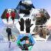 Tangshao-Win Waterproof Winter Gloves for Men & Women | 3M Thinsulate Anti-Slip Full Finger Gloves for Running Driving Cycling & Hiking - Buy Online on GoSupps.com