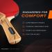PRO-SPIN Ping Pong Paddle Set - High-Performance Rackets, 3-Star Balls, Compact Case | Indoor & Outdoor 4-Player Kit - Buy Online on GoSupps.com