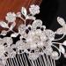 Bridal Wedding Hair Comb Headpiece with Pearls - Sparkly Hair Accessories for Women, Brides, and Bridesmaids - Buy Online on GoSupps.com