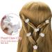 ANCIRS Mini Hair Pearl Claw Clips for Women - 32 Pack Artificial Decorative Hair Pins - Girls Hair Accessories - Buy Online on GoSupps.com