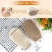 4 PCs Eco-Friendly Bath Shower Gloves - Double-Sided Scrub & Massage Body Peeling Tool - Buy Online on GoSupps.com