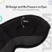 TSUZY 100% Blackout 3D Contoured Sleep Eye Mask for Men & Women - Adjustable Strap, Earplugs, Travel Pouch - Ideal for Sleeping, Travel, Yoga - (3 Piece Set) - Buy Online on GoSupps.com