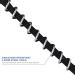 Yaktrax Walker - Unisex Adult Anti-Slip Shoe Claws (EU Size 44-46) - Ideal for Safe Walking on Ice & Snow - Black - Buy Online on GoSupps.com