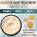 Sunatoria Keratin Hair Mask - Professional Treatment for Repair, Nourishment & Beauty - With Hydrolyzed Keratin for Extra Hydration - Gold Keratin Formula - Buy Online on GoSupps.com