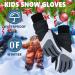 DARCHEN Kids Snow Gloves - Waterproof Insulated Ski Gloves for Boys Girls, 7-9 Years, Grey - Buy Online on GoSupps.com