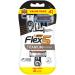 BIC Flex 5 Disposable Razors for Men, Sensitive Skin Razor For a Smooth and Close Shave, Portable Razors with 5 Blades, 4-Pack Disposable Razor Set