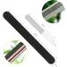 LIHAO Crystal Glass Nail File with 10 Professional Nail Files Double Sided Emery Board Manicure Set - Buy Online on GoSupps.com