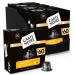 CARTE NOIRE - Espresso Lungo N°6 Coffee Capsules Compatible with Nespresso® - Arabica Coffee - Pack of 4 x 60 Aluminum Capsules -