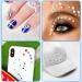 9 Sheets Self-Adhesive Face Gems Stickers - Cute Jewels for Makeup Parties & Festivals - Stars Flowers & Drop Shaped Designs - Buy Online on GoSupps.com