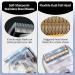 Roziahome Hair Clippers & Foil Shaver - Professional Barber Kit with Electric Razor - Cordless Rechargeable Beard Trimmer in Transparent White - Buy Online on GoSupps.com