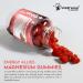 Magnesium Glycinate Gummies 1000 mg - Magnesium Supplement to Support Relaxation Heart Health - Chewable Calm Magnesio Gummies for Adults Glicinato De Magnesio - Strawberry Flavor Strawberry 90 Count (Pack of 1) - Buy Online on GoSupps.com