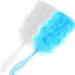 Large Shower Puff with Long Handle for Hard to Reach Areas Ideal for Bath & Shower Easy Reach Back Scrubber Sponge