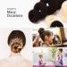 9 Pieces Donut Hair Bun Maker Shaper Foam Sponge Doughnut Bun Ring Style Set with 12 Pieces Hair Elastic Bands Ties and 50 Pieces Hair Bobby Pins for Women Girls Kids (Black Brown and Beige) - Buy Online on GoSupps.com