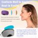 Flyangle Heated Eye Mask - Electric Hot/Cold USB Compress for Dry Eyes - Temperature & Time Control - Purple - Buy Online on GoSupps.com