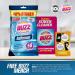 200pk Buzz Bathroom Wipes | Powerful Antibacterial Cleaning Wipes for Bathroom | Removes Soap Scum, Limescale | Large & Strong Toilet Wipes - Buy Online on GoSupps.com