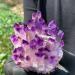 Natural Crystal Rough New Find Purpl Phantom Quartz Cluster Specimen400g - Buy Online on GoSupps.com