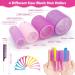 Obidodi 37 PCS Hair Rollers with Clips Large Rollers for Hair Volume with 4 Different Sizes of 63mm 48mm 36mm 25mm DIY Black Hair Curlers Rollers for Long Medium Short Hair (4 Colors) - Buy Online on GoSupps.com