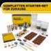 Diabys DIY Chocolate Kit | Make Your Own Chocolates with Natural Ingredients | 12 Toppings | Perfect Gift for Kids & Adults | Ideal for Birthdays & Easter | Beginner Praline Set - Buy Online on GoSupps.com