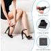 High Heel Protectors - Anti-Slip Heel Repair Caps for Outdoor & Wedding Use | 10 Clear Pairs to Protect from Grass Bricks & Cracks - Buy Online on GoSupps.com