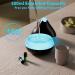 550ml Essential Oil Diffuser & 10 Oils Gift Set | Ceramic Ultrasonic Technology | Aromatherapy Diffuser with Auto Shut-Off & Ambient Light | Black - Buy Online on GoSupps.com