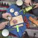 Opinel Nomad Camping Kitchen Utensil Kit with Serrated Knife, Corkscrew Knife, Peeler, and Cutting Board - Buy Online on GoSupps.com