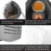 RANKSING Strong-AX Reusable Dust Half Face Shield - Replaceable Parts for Painting, Polishing, Welding - Work Protection - Buy Online on GoSupps.com