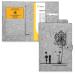 KWMobile shell for the German investigation book from Filz - U -Book Shout and vaccination pass Case with extra subjects - Cover Pusteblume Love Pusteblume Love 01-25
