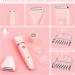 Scottomon Electric Bikini Trimmer Set for Women | Waterproof Cordless 3-in-1 Body Hair Shaver & Groomer - Ideal for Face & Body | Pink - Buy Online on GoSupps.com