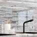 Sticker professionals kitchen back wall self -adhesive glass look - fracture stone wall - 1.8mm stiffened all substrates hard pet material premium 60 x 220cm h 60 cm x W 220 cm break stone wall