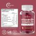 NEW AGE Vitamin B Complex Gummies with B3, B5, B6, B7, B9, B12, Biotin, Folic Acid, Vitamin C - 120 Count (2-Pack) | Gluten-Free Vegan Formula - Buy Online on GoSupps.com