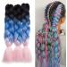 LDMY Braids Extensions - 6PCs Synthetic Kanekalon Hair - 100g Colored Braids for Easy Braiding - Shop Now! - Buy Online on GoSupps.com