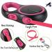 Cian Retractable Dog Leash 16 ft Strong & Durable Walking Leash Reinforced Nylon Ribbon One Touch Upgraded Locking System One Button Break Tangle-Free Anti-Slip Rubberized Handle (Grey) - Buy Online on GoSupps.com