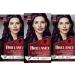 Schwarzkopf Henkel Brillance Intensive Color Cream 888 Dark Cherry 160 ml permanent hair color with diamond shine and nourishing conditioner for 10 weeks of color intensity 888 Dark Cherry 480 ml 1er Pack