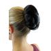 WIG ME UP Evita Braided Bun Hairpiece | Traditional Black Oval TC-2073-2 | International Shipping Available - Buy Online on GoSupps.com