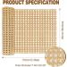 18 Width Rattan Pressed Cane Webbing Sheet - Natural Rattan Material Roll for Caning Projects - DIY Supplies - 18W x 40L - Buy Online on GoSupps.com