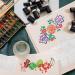 Dailty Treasures 20Pcs Finger Sponge Daubers with Flower Stencil Templates for Arts and Crafts - Perfect for Stamping, Drawing, and Card Making - Buy Online on GoSupps.com