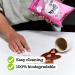 Marcel's Green Soap Biodegradable Wet Wipes - Patchouli & Cranberry - Eco-Friendly Cleaning Towels - 60 Plant-Based Towels - Pink - Buy Online on GoSupps.com