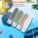 Silicone Travel Bottles 4-Pcs Set with TSA Approved EVA Bag - Leak Proof & Portable Toiletry Containers for Travel - 3oz/90ml - Buy Online on GoSupps.com