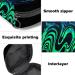 Period Bag Sanitary Napkin Storage & Makeup Pouch - Abstract Green Blue Color - Buy Online on GoSupps.com