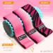 Amonax Fabric Resistance Bands for Women - Pink Glute Bands for Squats & Weight Loss Workouts - Buy Online on GoSupps.com