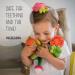Buy Oli & Carol Pepita the Apple Teething Ring & Bath Toy - Natural Rubber Safe for Babies | International Shipping - Buy Online on GoSupps.com