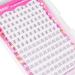 Wiwoseo Natural Lash Clusters - C Curl Individual Eyelash Extensions (9-11MM) for DIY Beginners - Clear Band Black Wispy Lashes - Buy Online on GoSupps.com