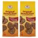 Pack of 2 Dr. Quendt Bemmchen (2 x 125 g) Wholemeal bread chips Crunchy Bemmchen Toasted bread GDR Eastern product Sesame 125 g (pack of 2)